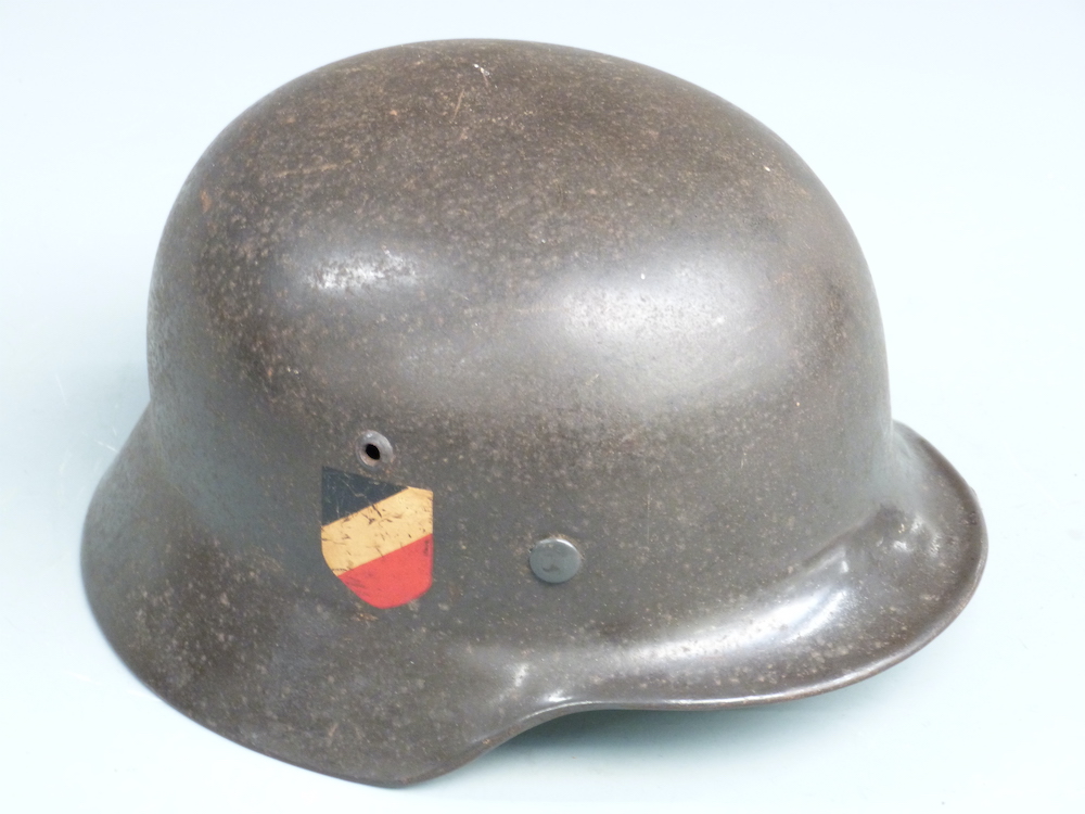 German Third Reich Nazi WWII Steel Helmet Sold £1,500