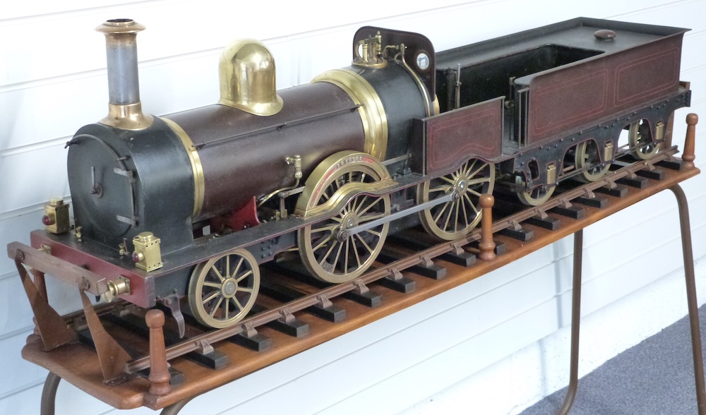 Victorian 8 Inch Gauge 2 4 0 Live Steam Tender Locomotive Empress Dated 1871 Sold £30,000