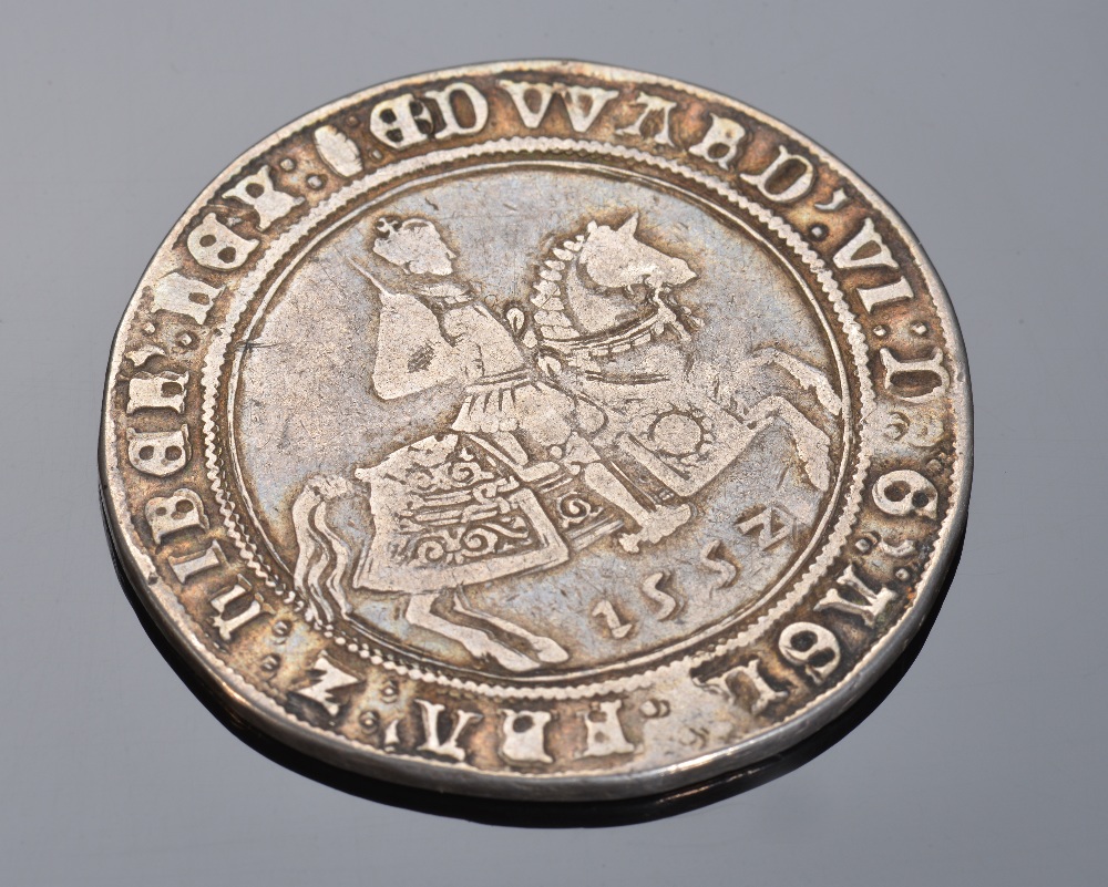 An Edward VI Silver Issue Third Period Crown 1552, Good Legend, Sold For Ś750