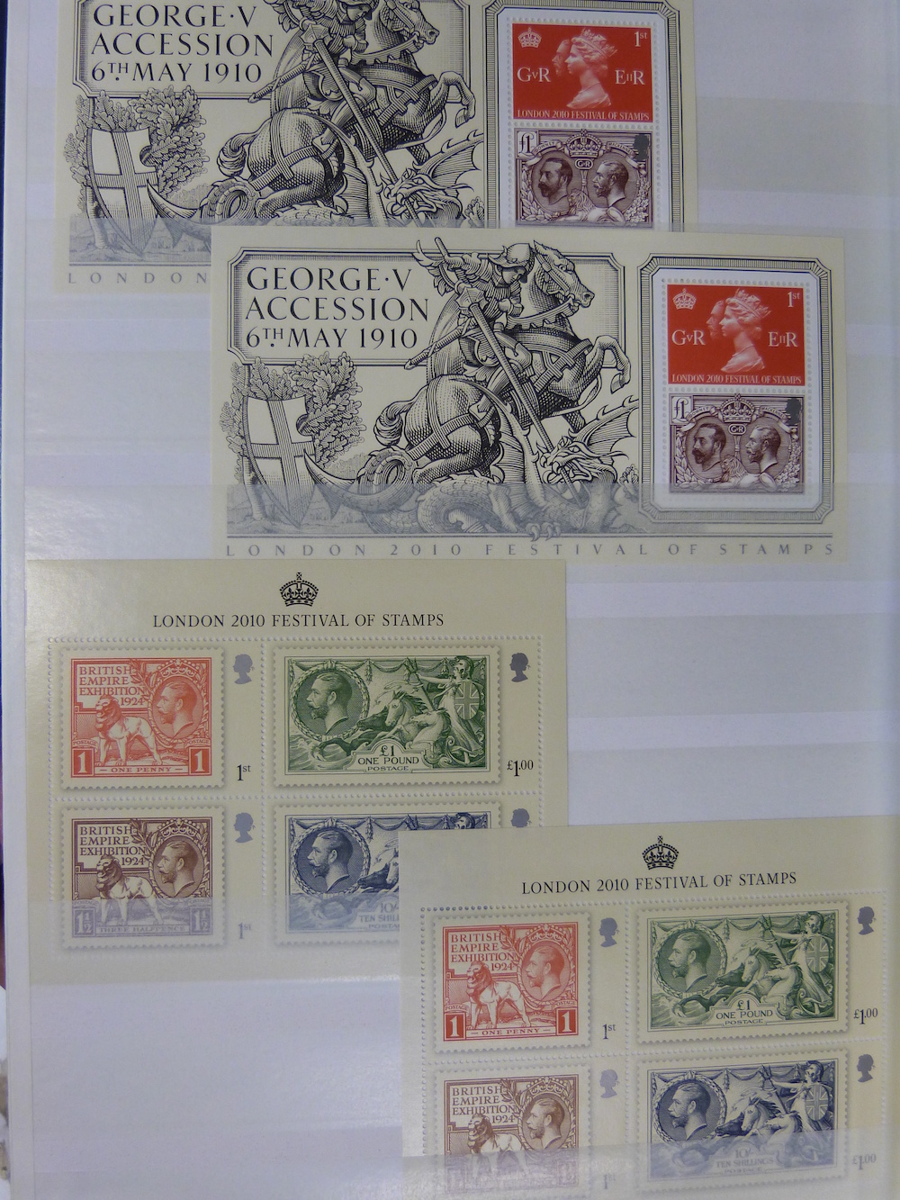 A Very Extensive Collection Of Mint Great Britain Stamps £1500