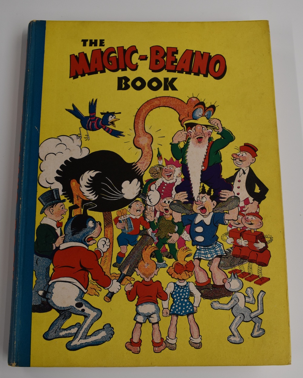 The Magic Beano Book (1947) First Edition D.C. Thompson, Big Eggo Cover, Bright Boards With Dedication Page Clear Of Inscription HAMMER Ś480