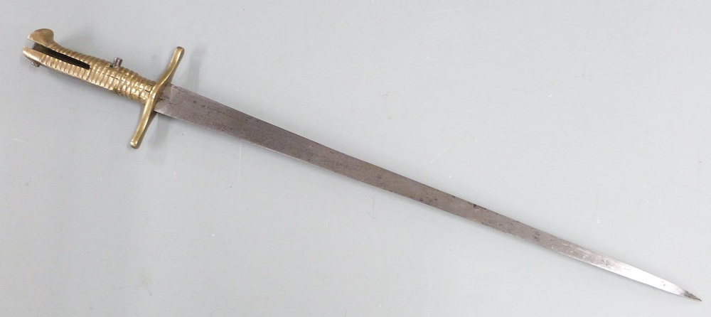British 1825 Pattern Baker Hand Bayonet Sold £1,400