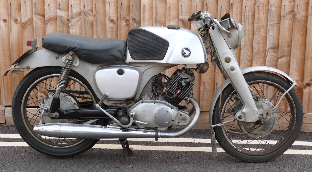 1961 Honda CB92 Benly Supersports Motorcycle Sold For £5264