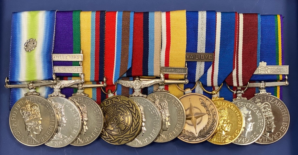 Royal Fleet Auxiliary Group Of Ten Medals Spanning Almost 30 Years Of Service With The RFA Sold £6,000
