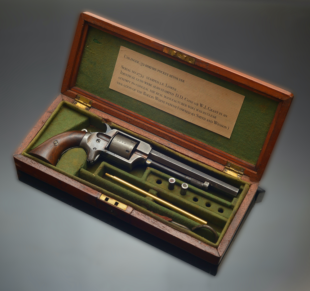 Uhlinger .32 Six Shot Single Action Pocket Revolver Sold Ś600
