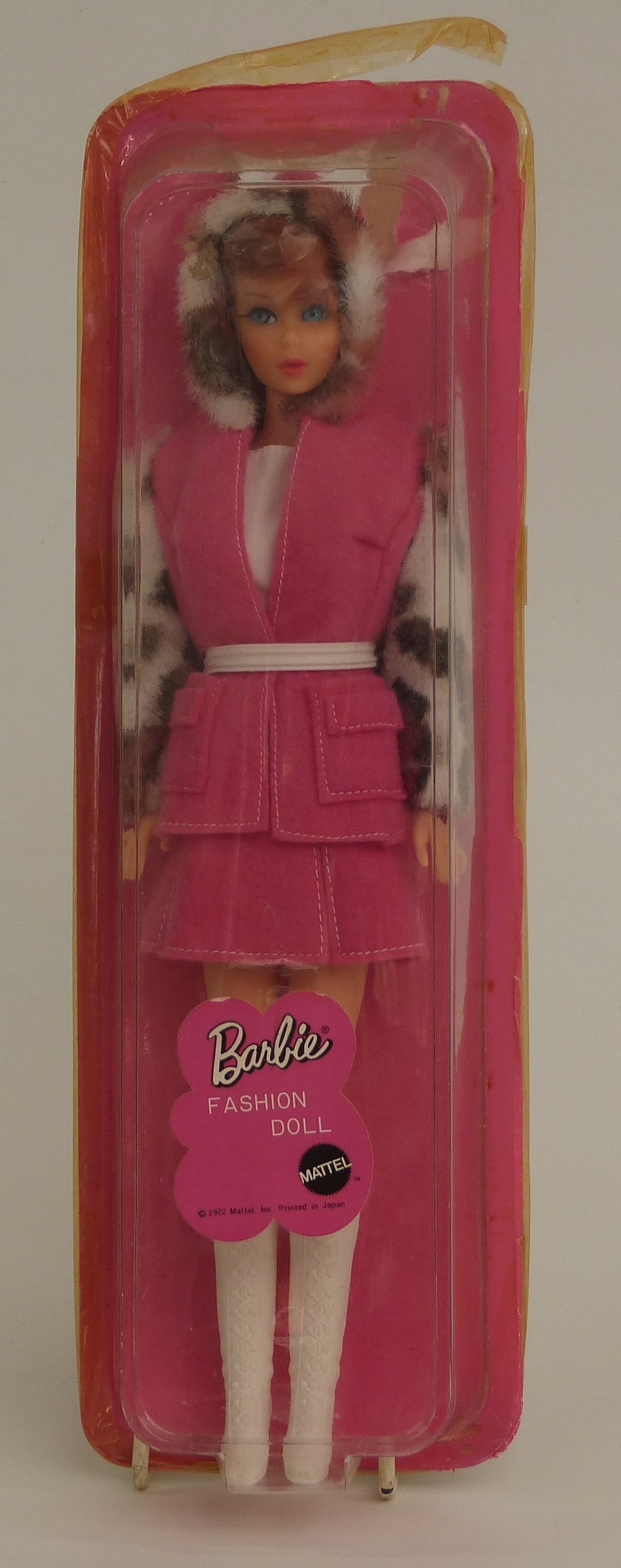 Mattel Barbie Fashion Doll In Pink And Animal Print Outfit, In Original Box Sold £250